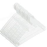 thumbnail of 20 Kleiderbügel mit drehbarem Haken weiß