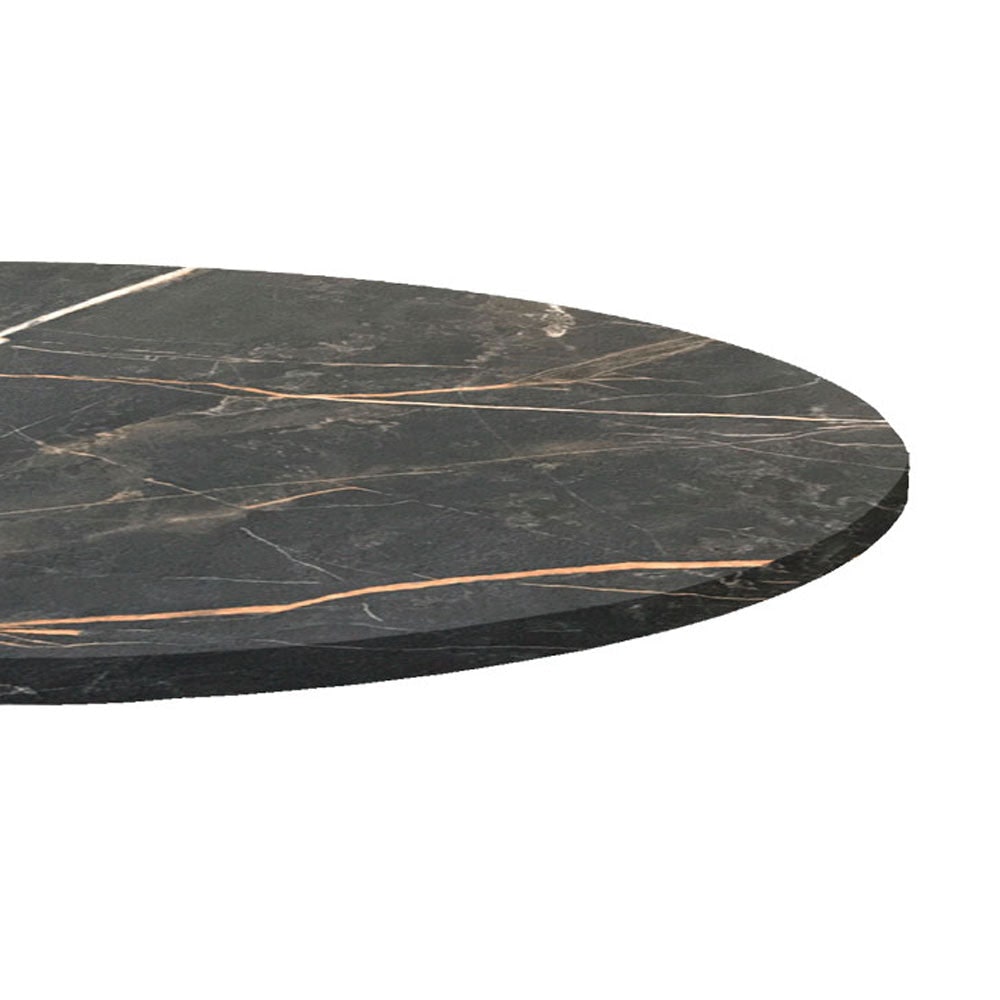 Restootab - Plateau Ø80 decor marbre samas