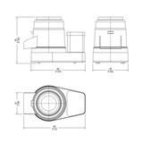 thumbnail of Sammic PP-12+ descascador de batatas profissional 12 kg/ciclo, 370 W, 230–400V 50Hz 3~, temporizador 0–6 min, abrasivo lateral e prato