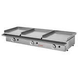 thumbnail of plancha gas triple placa 40x3 acero laminado