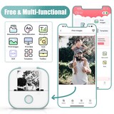 thumbnail of Mini Imprimante Bluetooth Portable Photo Texte Pour Famille Étudiants Cadeau Rose YONIS