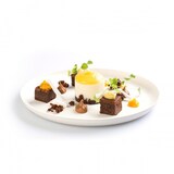 thumbnail of Teller aus Zuckerrohr in Weiss, rund, Ø 200 x h 15 mm, 40 Stück