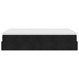 thumbnail of vidaXL Ottoman-Bett mit Matratze Schwarz 120x200 cm Stoff
