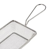 thumbnail of Servier- und Frittierkorb, 22 x 12,5 x 4 cm, Chromnickelstahl