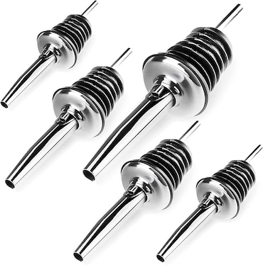 Vertedores de botellas de acero inoxidable - juego de 5