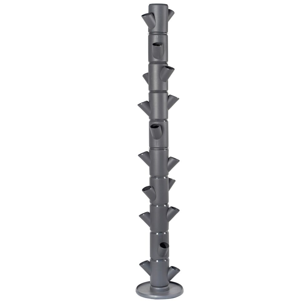 Erdbeerpflanzgefäß SISSI STRAWBERRY Infinity anthrazit