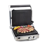 thumbnail of Grill and taste Ariete, griglia elettrica da tavolo con piastre antiaderenti basculanti. Ideale per toast,panini o per grigliate 5 livelli di cottura