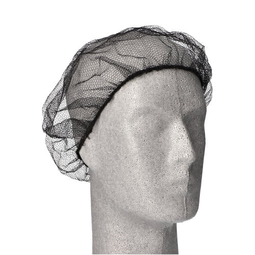 100 `WORK-INN/-PS` Haarnetze schwarz