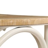 thumbnail of Sillas con respaldo cruzado 2 uds madera maciza de mango blanco