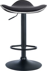 thumbnail of Décoshop26 - Barhocker x1 ergonomischer Sitz aus schwarzem PVC schwarzes Metallgestell in Trompetenform 10_0005383