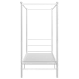 thumbnail of vidaXL Himmelbett Weiß Metall 90x200 cm