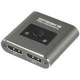 thumbnail of SpeaKa Professional SP-BDS-250 2 Port DisplayPort-Switch UHD 8K @ 60 Hz, UHD 4K @ 120 Hz SP-10468588