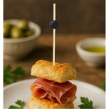 thumbnail of MONOUSO - Pinchos de Bambú Decorado "Big Ball" Negro 12,5cm en caja (100 Uds)