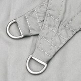 thumbnail of Voile d'ombrage gris clair 2,5x2,5x3,5 m 100% polyester oxford Modèle Oasis Plus
