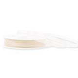 thumbnail of 3mm Organzaband 50m Chiffonband Schleifenband Geschenkband Stoffband Schmal Champagner