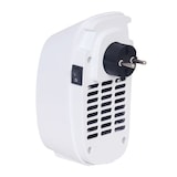 thumbnail of Aquecedor cerâmico de tomada MEI CH 1019, temp. 12 h, ajustável 15ºC e 45ºC,  sist. contra sobreaquecimento, tecnologia PTC, 400W, preto