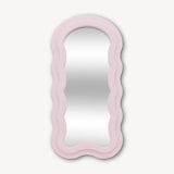 thumbnail of Atmosphera - Specchio Ayna Wave 60 x 30 cm MDF rosa