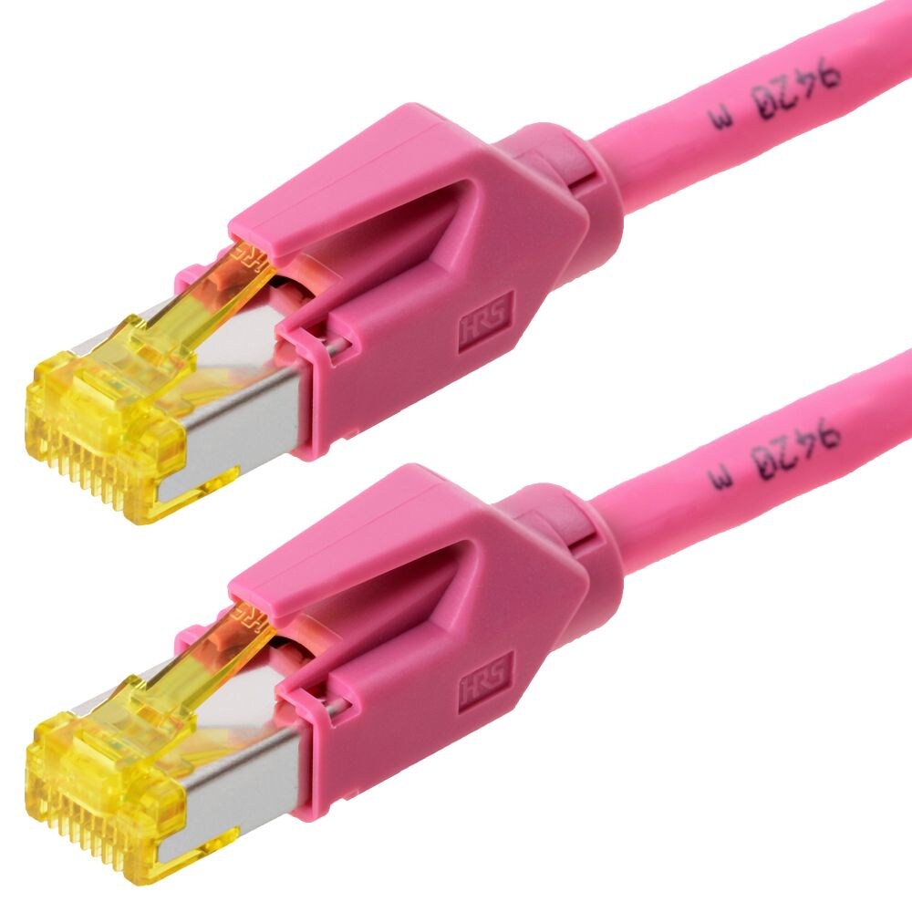 Draka Patchkabel S/FTP Cat 6a HQ TM31 (ISO/IEC) magenta 2,0m