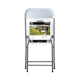 thumbnail of Silla Plegable Blanca 49x44.5x80.5cm 7house