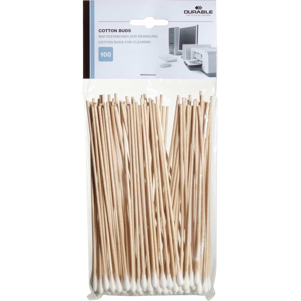 Bâtonnets de nettoyage Cotton Buds UE=100 pièces