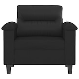 thumbnail of vidaXL Sessel Schwarz 60 cm Kunstleder