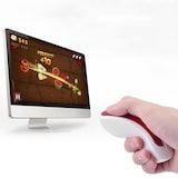 thumbnail of Souris Sans Fil Ultra-Minces 1600 DPI 7 Boutons Ergonomique Gaming Blanc Rouge Noir YONIS