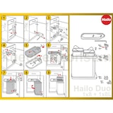 thumbnail of Hailo Abfallsammler 3416101 MF Swing bs Duo 16 Liter Edelstahl schwarz