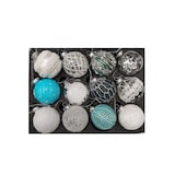 thumbnail of Weihnachtsbaumkugeln Glas 12 STK edle Christbaumkugeln Weihnachtskugeln Kugeln