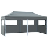 thumbnail of vidaXL Partytent pop-up inklapbaar met zijwanden 3x6 m antraciet