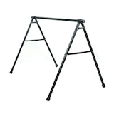 thumbnail of Support de selle de vélo HWC-K39, support de vélo étrier de suspension, métal revêtu par poudre 114x170x114cm extensible ~ noir