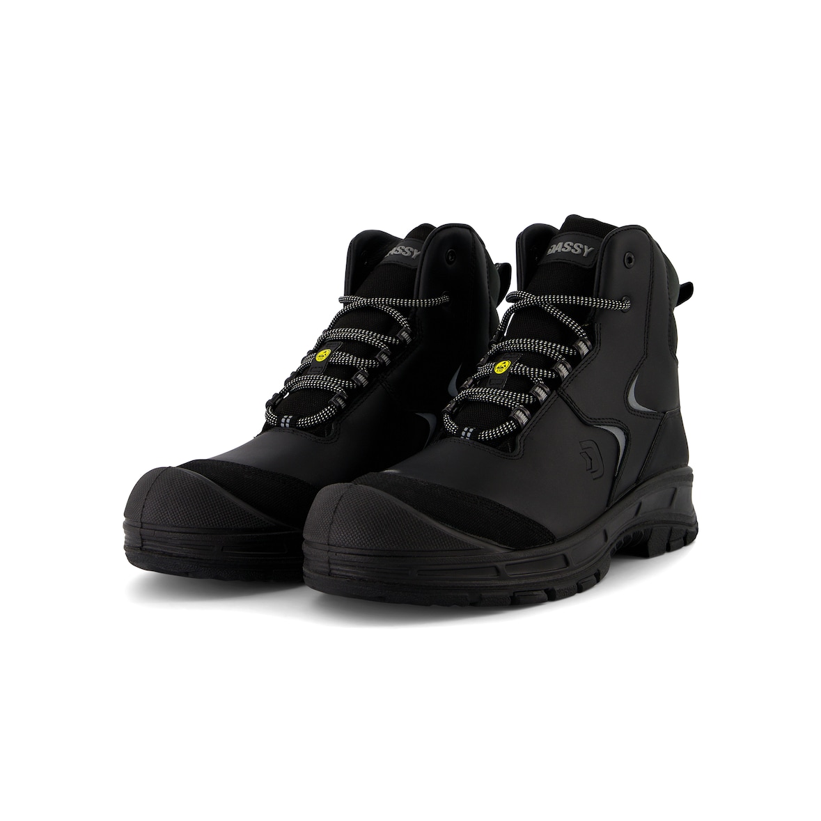 DASSY® Seth S7S FO SC HRO SR ESD Sicherheitsstiefel | EN ISO 20345:2022 | DGUV 112-191 | Windtex® wasserdicht | HRO 300°C | Art.-Nr. 25598 schwarz 48