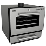 thumbnail of Forno professionale a carbone con supporto per la ristorazione. Forno a legna e a carbone con accessori inclusi per bar, ristoranti e brasserie.