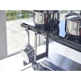 thumbnail of Yamazaki Küchenregal Standregal Arbeitsplatte schwarz Metall ausziehbar 54-92x25x22cm "TOWER"