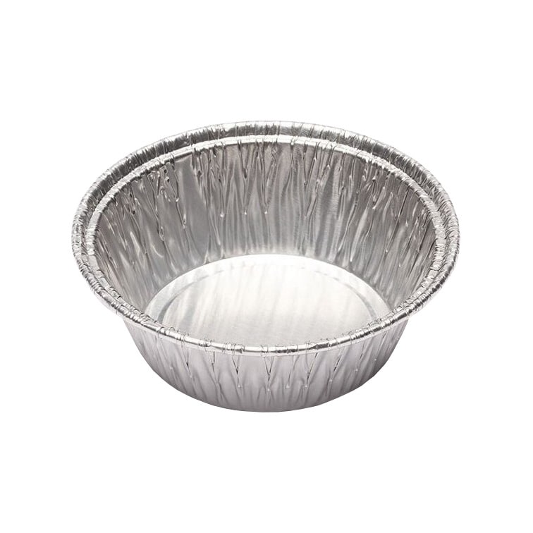 MONOUSO - Folie pan pastei Rond vormig 60ml (200 stuks)