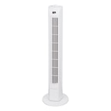 thumbnail of aro Turmventilator TF800, Metall / Kunststoff, 22.5 x 22.5 x 80 cm, 45 W, 3 Geschwindigkeiten, Oszillationsfunktion, weiß