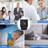 thumbnail of Mini Caméra Espion Wifi Bouton Vidéosurveillance Full HD 1080p Android iOs + SD 32Go YONIS