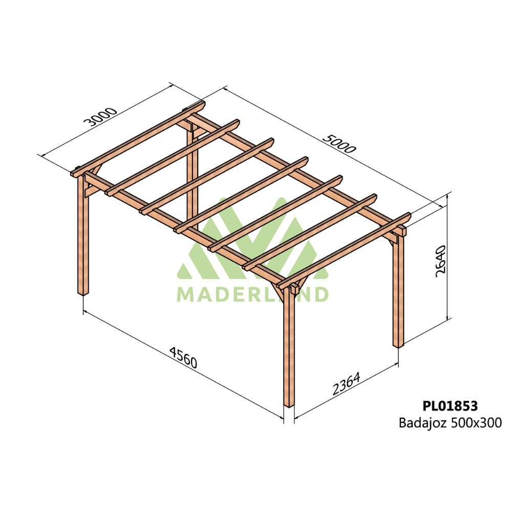 Cochera de Madera Badajoz (Maderland)