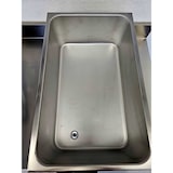 thumbnail of Baño María con grifo de vaciado, acero inoxidable, rango de temperatura 30 a 90°C, plata, tamaño GN1/1 150mm, 20 litros 10275 Vaiotec