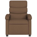 thumbnail of vidaXL Massagesessel Braun Stoff