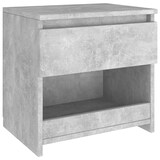 thumbnail of Tables de chevet 2 pcs Gris béton 40x30x39 cm Aggloméré