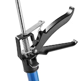 thumbnail of 6 Türspanner, 51 bis 115cm - blau