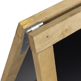 thumbnail of Securit® Stoepbord "Nature" - Naturel - Hout met natuurlijke rustieke afwerking - 70x135cm