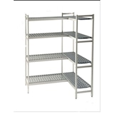 thumbnail of Gastro Aluminium Kühlzellenregal, Regal,Lagerregal 964x370x1680+1305x370x1680mm