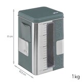 thumbnail of WellHome - Set aus grünen Aufbewahrungsboxen mit Ausgießmesser: 1-kg-Box + 2-kg-Box