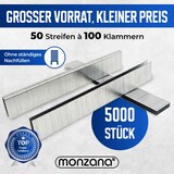 thumbnail of MONZANA® Tackerklammern 5000 Stück 16mm