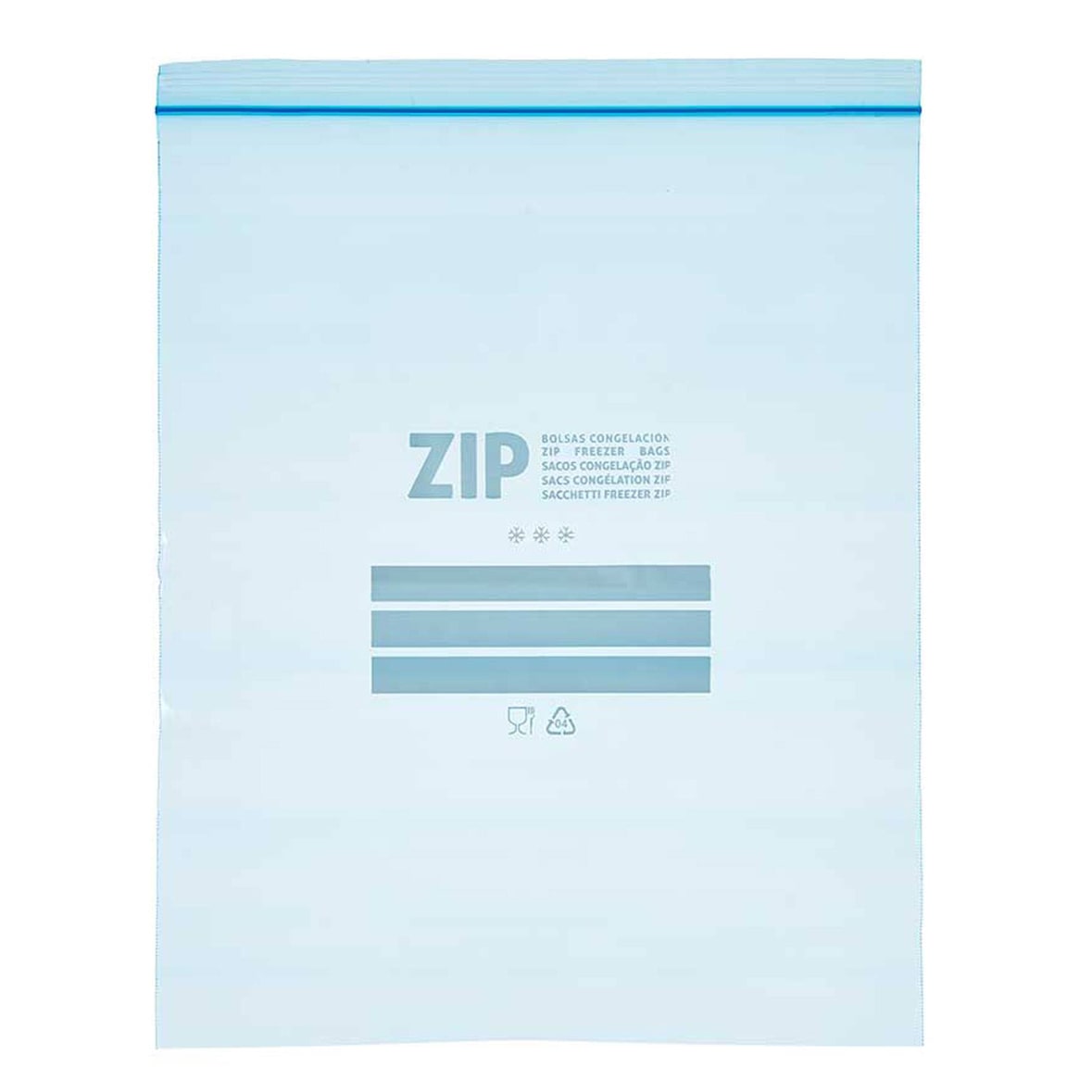 San Ignacio LEKNES - 10 Bolsas congelación con cierre de Zip 30 x 40cm