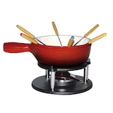 thumbnail of Baumalu Service à fondue savoyarde fonte rouge 20 cm  - 6 pers. 385052