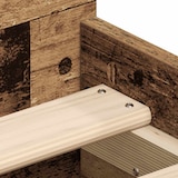 thumbnail of vidaXL Bettgestell ohne Matratze Altholz-Optik 90x200cm Holzwerkstoff