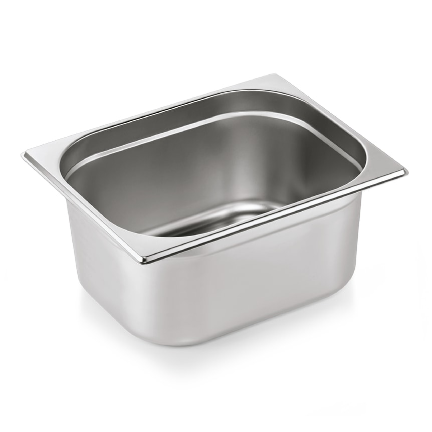 12x GN Behälter 1/2, 150 mm, 8,7 L Edelstahl GN 75 ECO