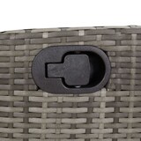 thumbnail of vidaXL 7-tlg. Garten-Essgruppe mit Kissen Grau Poly Rattan